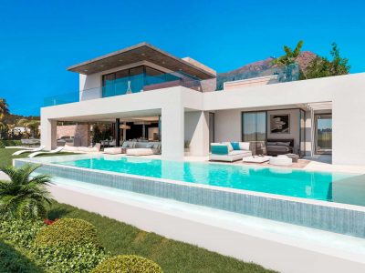 Contemporary Villa by Golf Course, New Golden Mile, Marbella