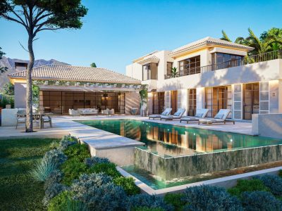 Elegant 6 Bed Villa for Sale in Golden Mile Marbella, Marbella