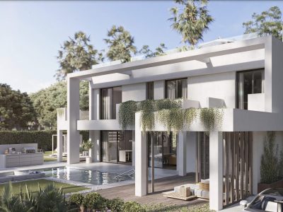Modern Style Villa Close to the Beach and Golf Courses for Sale in Estepona