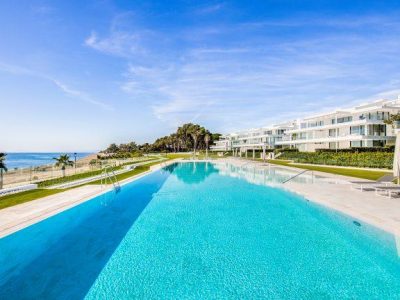 Modern Beachfront Ground Floor Apartment for Sale in New Golden Mile, Marbella